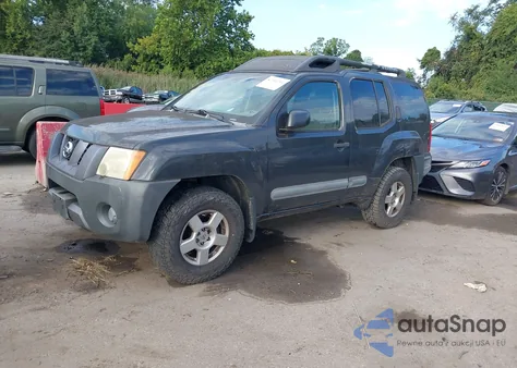 2006 Nissan Xterra S from USA, damaged, VIN 5N1AN08W16C545268